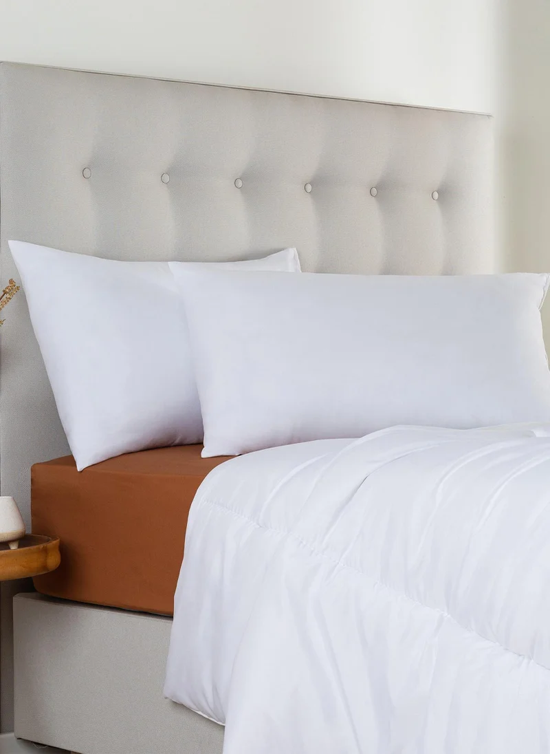 ماتلان وسائد دعم سلَمبر داون قطعتين أبيض